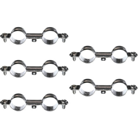RAM - Collier métallique double Ø22mm 5 pcs - 53022 (1/2)