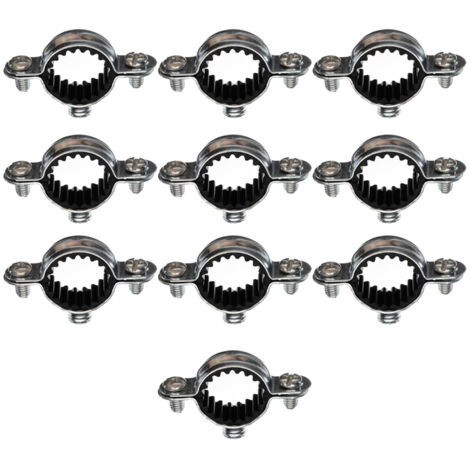 RAM - Collier métallique simple isophonique Ø22mm 10 pcs - 52022 (1/2)