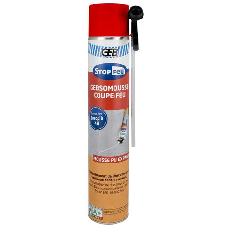 Mousse Polyuréthane COUPE-FEU 2H 750ml