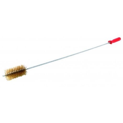 Diff – Goupillon acier laitonné Ø40mm – Tige torsadée 1m – Longueur garnie 110mm – Fil Ø 0.17mm