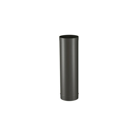 Kit conduit cheminée simple paroi Noir/Anthracite Longueur 3,5m en diamètre  250