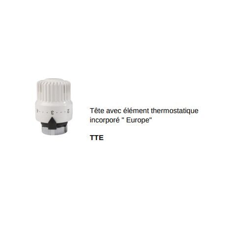 Tête thermostatique Europe - TTE