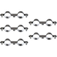 RAM - Collier métallique double Ø18mm 5 pcs - 53018