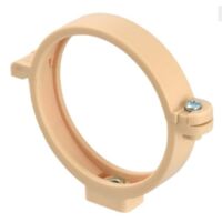 Girpi - Collier de descente PVC sable Ø80mm - PCAC80S