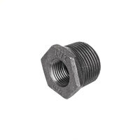 Gebo - Raccord réduit mâle/femelle acier noir 1"1/4x1" - 24129S