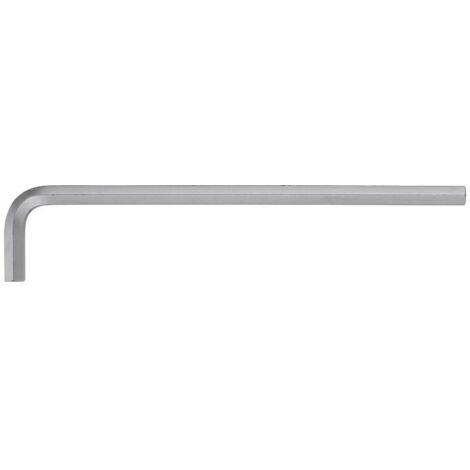 Clé mâle coudée à six pans  Ouverture de clé 6 mm long 180 x 32 mm (1/3)