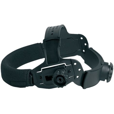 Bandeau serre-tête  seul noir plastique (1/2)