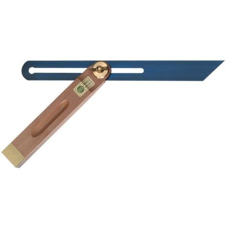 Guimbarde rails 300mm en hêtre – Équerre pour angles jusqu'à 90° – Avec embouts en laiton pour précision – Pour bois dur et teck – ECE
