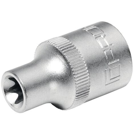 Jeu de clés à douille 1/2 po. E E14 longueur 38 mm (1/4)