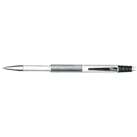 FP – Pointe à tracer HM 165mm – Pointe en carbure de tungstène réaffûtable – Exécution métallique précise – Clip et manche moleté