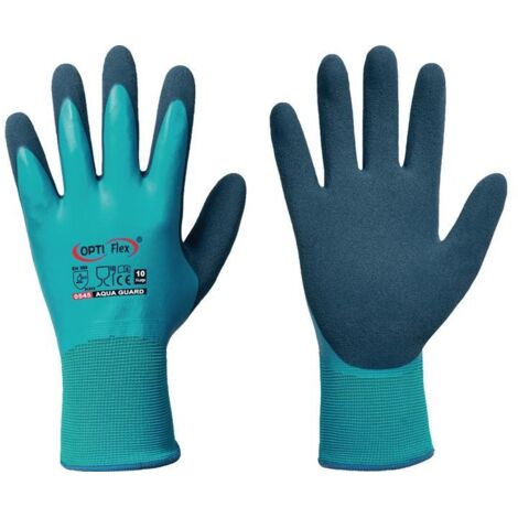 Gants Aqua Guard T. 8 bleu PA avec Latex/Latex EN 388 cat. II (1/4)