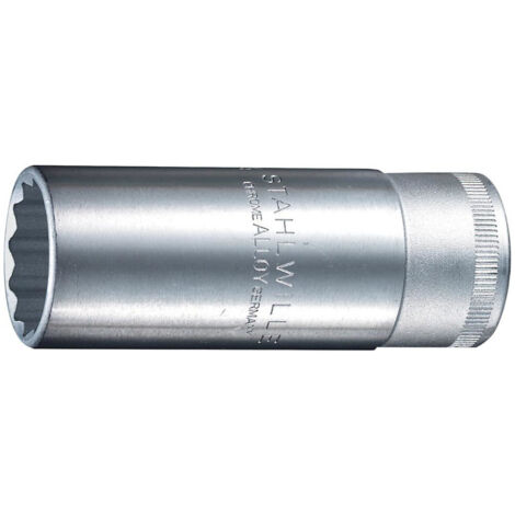 Embout de clé à douille 51 1/2 po. 12 pans ouv. de clé 16 mm L. 83 mm (1/4)