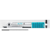 Lame de scie à chantourner Blitz Longueur 13 cm n° 9 (GROSSIÈRE) dents larges pour le bois et le plastiqu
