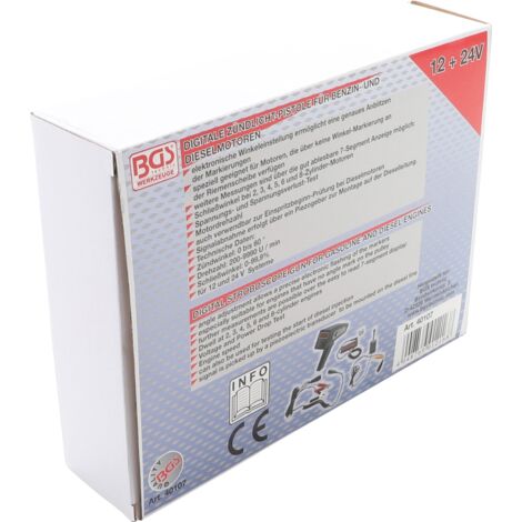 BGS Technic | Lampe Stroboscopique Numérique | Pour Moteurs à Essence Et Diesel | Purchase Online - Foto 7