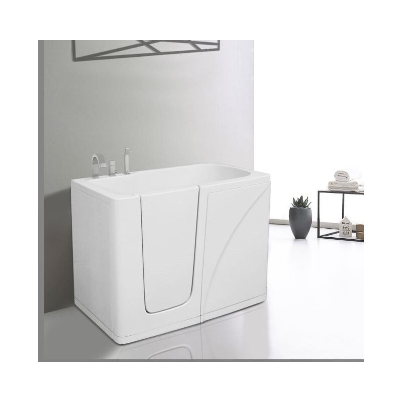 Baignoire à porte ONDA Gauche 120 cm - Sans