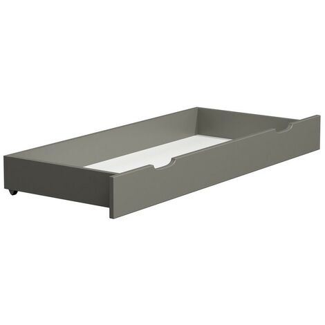 Tiroir de lit ANNIE 150 cm gris (1/3)