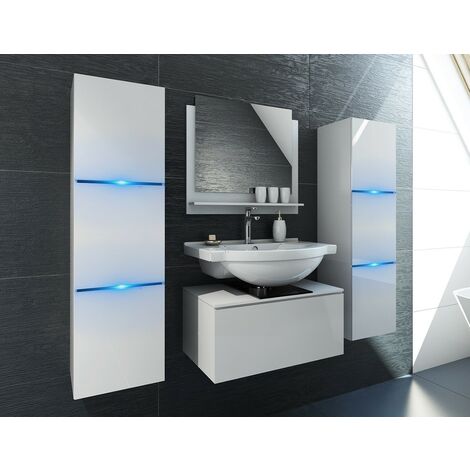 Ensemble meuble de salle de bain BOMBER II 60 CM blanc (1/2)