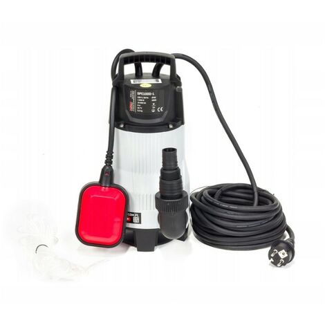 Pompe broyeur de relevage avec flotteur 16m3-h 1000 W