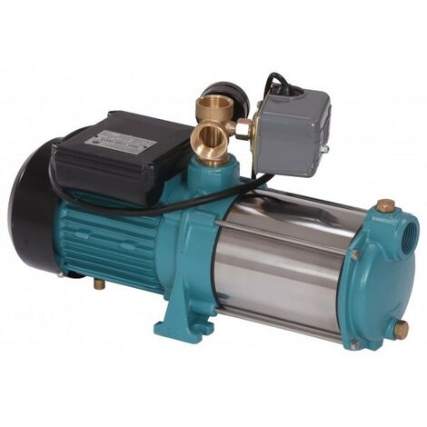 pompe de surface multicellulaire OMNIGENA MHI1300 inoxydable 100L-min 55 m avec accesoires