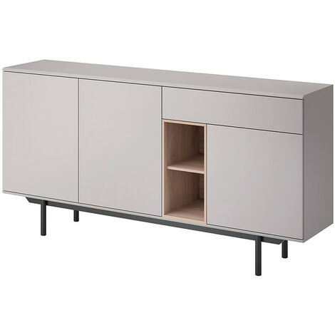 Buffet INOX gris 175 x 89 cm (1/3)