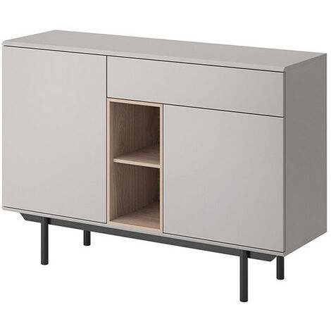 Buffet INOX gris 125 x 89 cm (1/2)