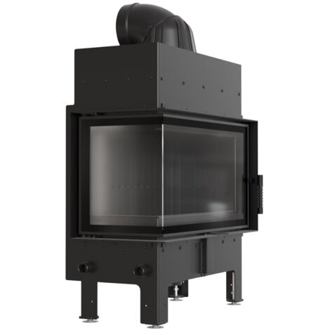 Insert cheminée FLOKI 10Kw vitre à gauche (1/5)