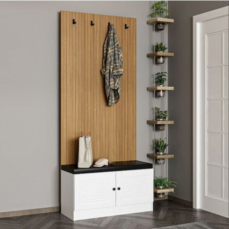 Meuble d'entrée EWY 90x210x35 CM
