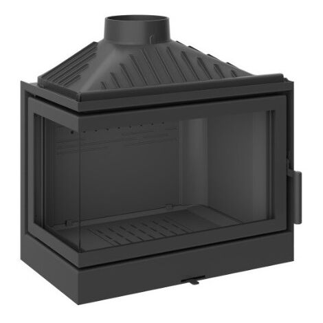 Insert cheminée à bois KFD ECO MAX 7 coin gauche (1/5)