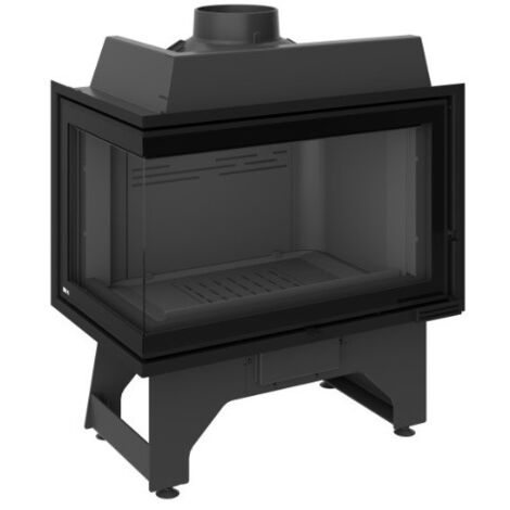 Insert cheminée à bois KFD ECO iLUX 90 coin gauche (1/5)