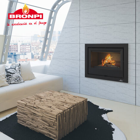 Insert cheminée à bois Paris 55 vision - 9,5kw (1/5)