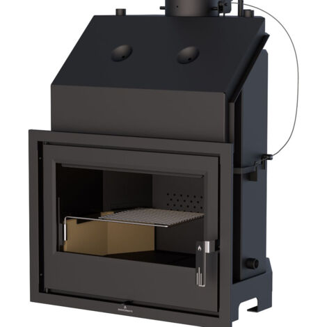 Insert cheminée à bois TECNO-HYDRO - 21kw (1/5)