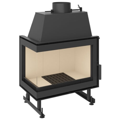 Insert cheminée à bois KFD ECO i70 coin gauche (1/5)