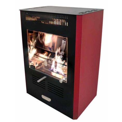 Cheminée bioéthanol 3000 W – Brûleur amovible en fibre céramique – Autonomie 7h – Pieds réglables pour surfaces irrégulières – Bigmat