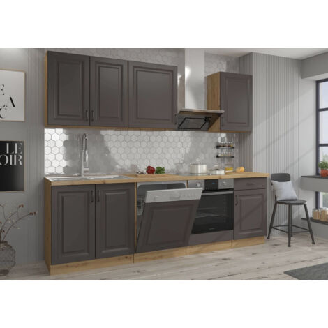 Cuisine Style gris scandinave - 250cm (1/5)
