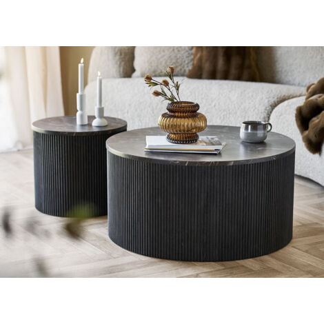 Table basse Rota - ø80x40 cm (1/5)