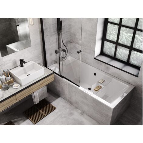 Baignoire EMILIA ultra-slim 155/165/170/175/180/190 cm - 165 x 75 cm