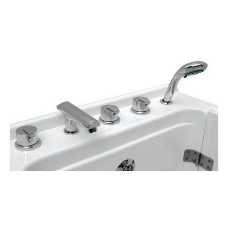 Baignoire à porte KASTRAKI 151x75x61 cm droit ou gauche - droit