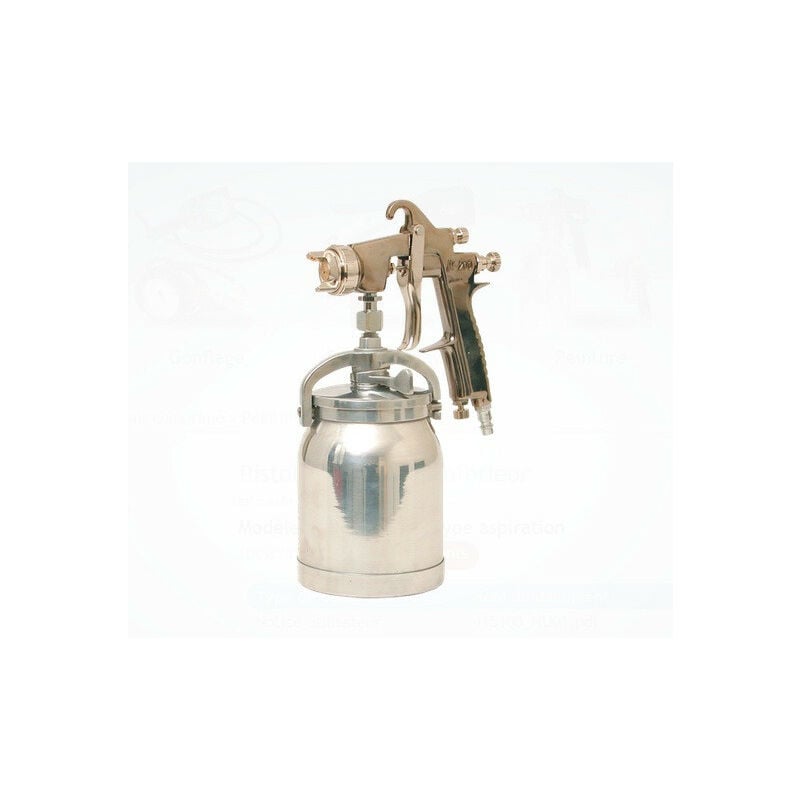 Lacme - Pistolet de peinture pneumatique 1L SW godet inférieur