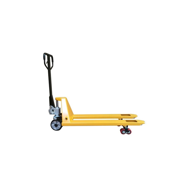 Transpalette manuel premium Stockman AC25CBV couleur jaune capacité 2500kg