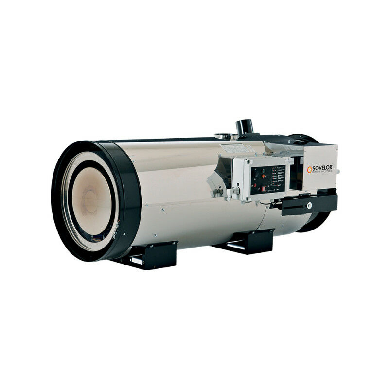 Canon à chaleur au gaz FUXTEC GH33-33 kW puissance de chauffage, 1000 m³/h  débit d'air chaud, chauffage industriel gaz butane - propane (IMPORT