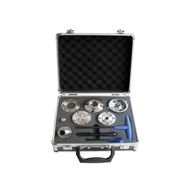 Leman - Coffret Tournage Filetage 1''x8tpi / Mandrin + Mors + Accessoires