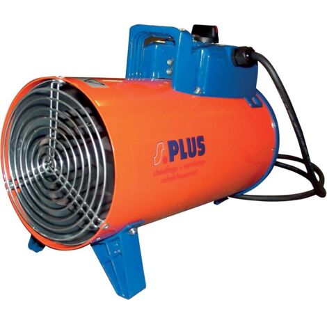 Canon à air chaud électrique 3 kW – Chauffage rapide pour locaux non ventilés – Thermostat intégré – Sécurité de surchauffe (1/4)