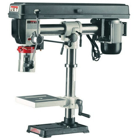 Promac – Perceuse radiale 0,6kW 230V – 5 vitesses – Mandrin autoserrant 16mm – Profondeur de perçage 80mm – JDR34M