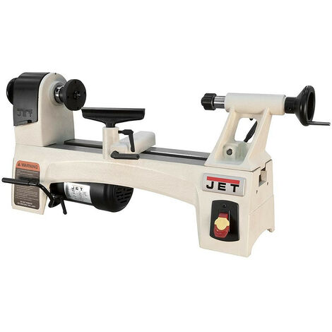 Promac – Tour à bois 254 mm JWL1015VS – Puissance 0,6 kW 230V – Vitesses variables 200 à 3600 T/min – Pour bois dur et teck - JWL-1015VS-M