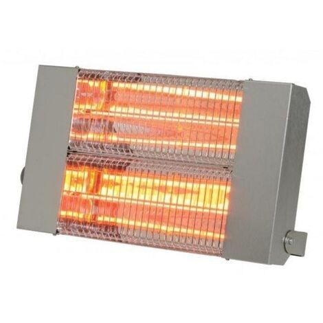 Sovelor - Chauffage électrique infrarouge halogène à quartz 3000W en inox 304 - IRC3000X