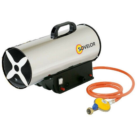 Sovelor - Chauffage Air Pulsé portable gaz propane allumage manuel 33kW 230V - MG330