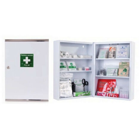 Esculape Armoire A Pharmacie Pleine 15 Personnes Asep Gp 15 Metallier Tnt 7110606