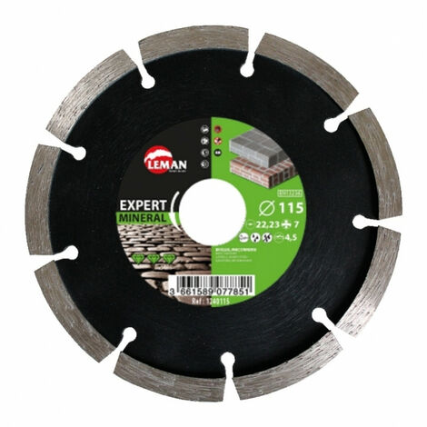 DISQUE DIAMANT SEGMENTS A DEJOINTER MORTIER 125X22
