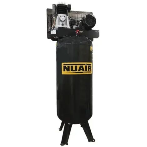 Nu Air – Compresseur d'air à piston 200 litres – 4 CV – Débit 29 m³/h – Pression 10 bar – Alimentation 400V triphasé