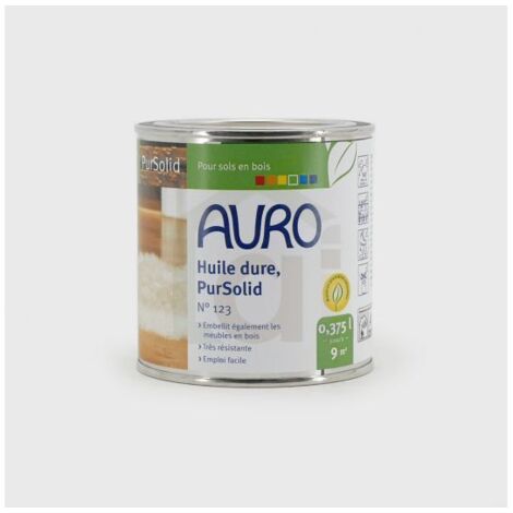 Huile dure pour bois Pursolid n°123 AURO,
